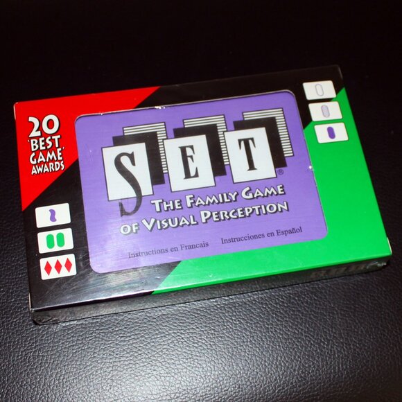 3/$55❤️new sealed 1991 vintage SET The Family Card Game of Visual Perception - Picture 5 of 5